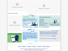 Tablet Screenshot of phoenixsystems.com.ve